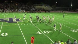 St. Bonaventure football highlights Notre Dame High School