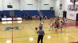 Orrville girls basketball highlights Mapleton High School
