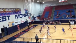 West Monroe girls basketball highlights West Ouachita