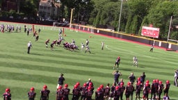 Brookline football highlights Boston Latin School