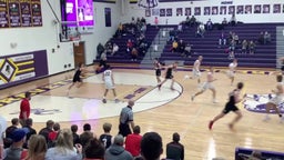 Norfolk Catholic basketball highlights Battle Creek High School