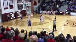 Norfolk Catholic girls basketball highlights Pierce High School