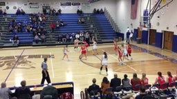 Norfolk Catholic girls basketball highlights Wayne High School
