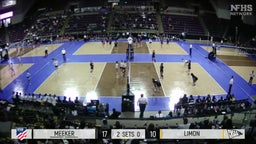 Meeker volleyball highlights Limon High School