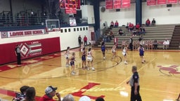 Lafayette County girls basketball highlights Lawson High School