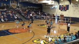 Magnificat volleyball highlights Copley High School