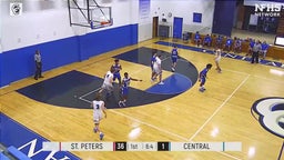 Central Christian basketball highlights St. Peter's High School