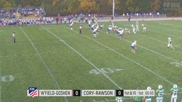 Cory-Rawson football highlights Waynesfield-Goshen High School
