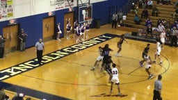 Columbia Central basketball highlights Franklin County