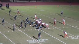 Vernon football highlights North Bay Haven High School