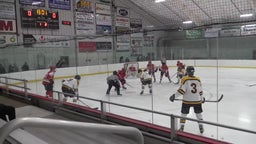 Amery ice hockey highlights Menomonie High School