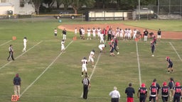 Faith West Academy football highlights Logos Prep Academy