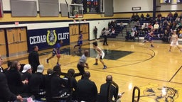 Elizabethtown basketball highlights Cedar Cliff