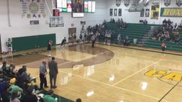 Miller girls basketball highlights Aberdeen Roncalli High School
