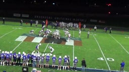 Lincoln Christian football highlights Milford High School