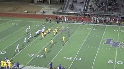 Lockhart football highlights Liberty Hill High School