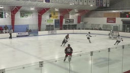 Whitman-Hanson Regional ice hockey highlights Plymouth North High School