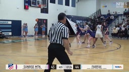 Sunrise Mountain girls basketball highlights Betty H. Fairfax