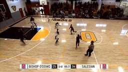 Bishop O'Dowd girls basketball highlights Salesian High School