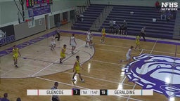 Geraldine basketball highlights Glencoe High School