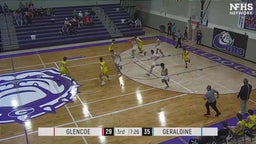 Geraldine basketball highlights Glencoe High School