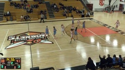 Richland Center girls basketball highlights Mineral Point High School