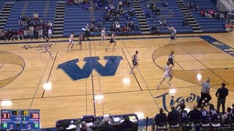 Wrightstown basketball highlights Roncalli High School