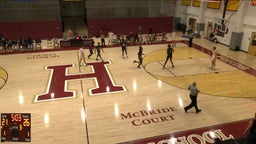 Haverford School basketball highlights Springside Chestnut Hill Academy High