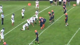 White Pigeon football highlights vs. Bridgman