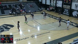 Harrison basketball highlights Sand Creek High School