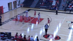 Reeds Spring girls basketball highlights Aurora High School