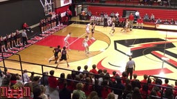 Lincoln-Way Central basketball highlights Bradley-Bourbonnais High School