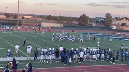 Anthony football highlights San Elizario High School