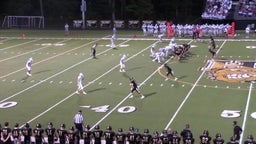 Notre Dame football highlights Hopewell Valley Central High School