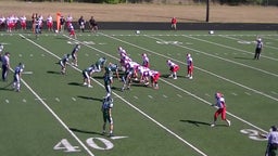 Salem Academy football highlights Klamath Union High School