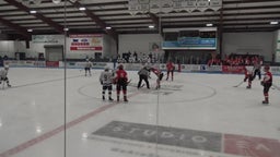 Amery ice hockey highlights Hudson High School