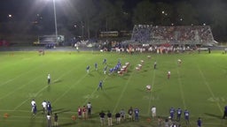 Booker T. Washington football highlights Pace High School