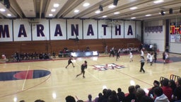 Village Christian girls basketball highlights Maranatha