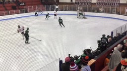 Houghton ice hockey highlights Novi High School