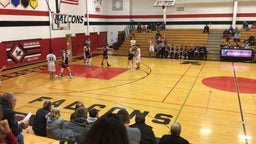 Alma Center Lincoln basketball highlights Brookwood High School