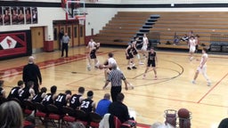 Alma Center Lincoln basketball highlights Eleva-Strum High School