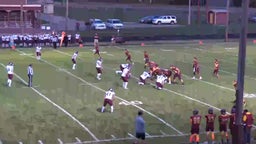 Turtle Mountain football highlights Grand Forks Central High School