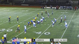 Carrick football highlights Perry Traditional Academy High School