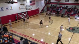 Belmont basketball highlights Iowa-Grant High School