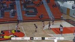 Flushing girls basketball highlights Standish-Sterling