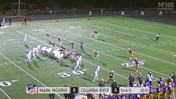 Columbia River football highlights Mark Morris High School