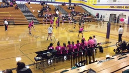 Columbia River volleyball highlights Woodland