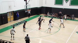 Maret basketball highlights vs. Flint Hill - Actual Game