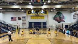 Grand Haven volleyball highlights Hudsonville High School