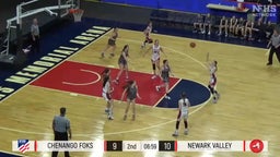 Chenango Forks girls basketball highlights Newark Valley High School